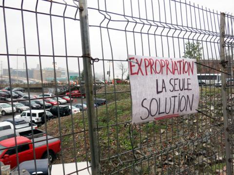 En novembre 2013, le Comité populaire avait mené une action symbolique sur le site de l'ancien patro Saint-Vincent-de-Paul